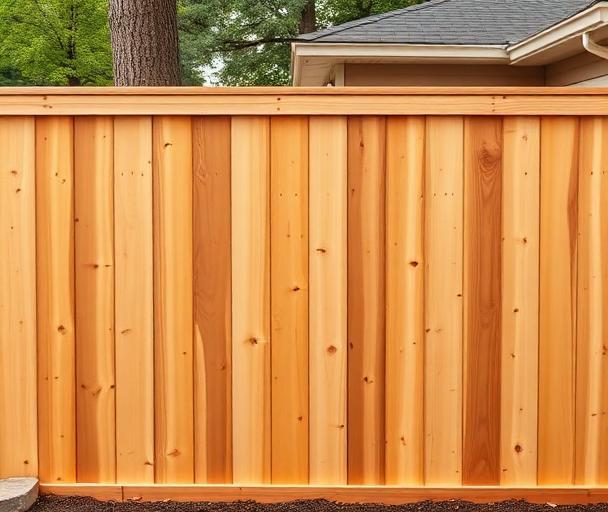 Cedar Privacy Fence