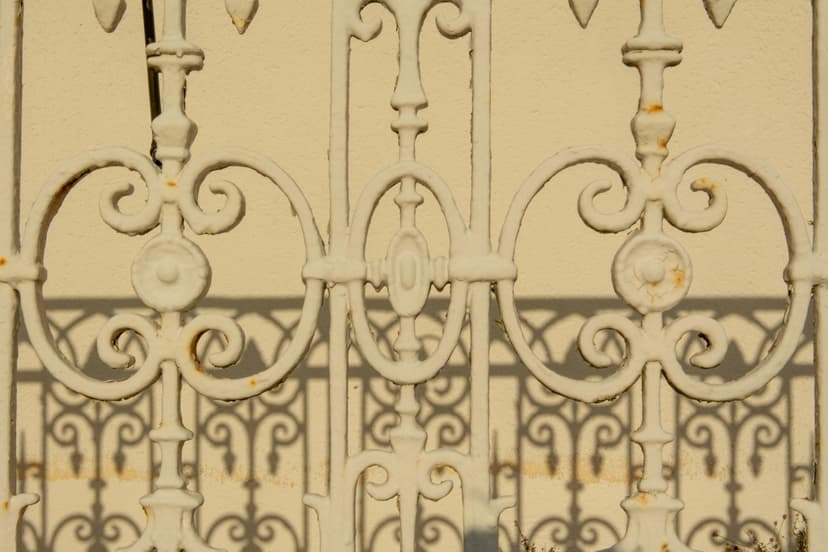 Wrought iron fence installation in Landfall Wilmington NC